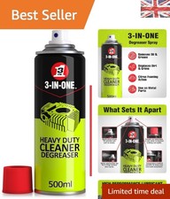 Industrial Strength Cleaner Degreaser 500ml - Citrus Scent Foam for All Surfaces