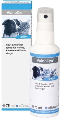 VulnoCyn Spray 75 ml Wunden-und Huf-Spray für Kleintiere & Pferde