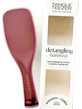 TANGLE TEEZER Special Edition CHROME Detangling Hair Brush LESS BREAKAGE ~ BNIB