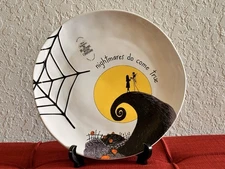 Rae Dunn x Disney Nightmare Before Christmas nightmares do come true 11" Plate