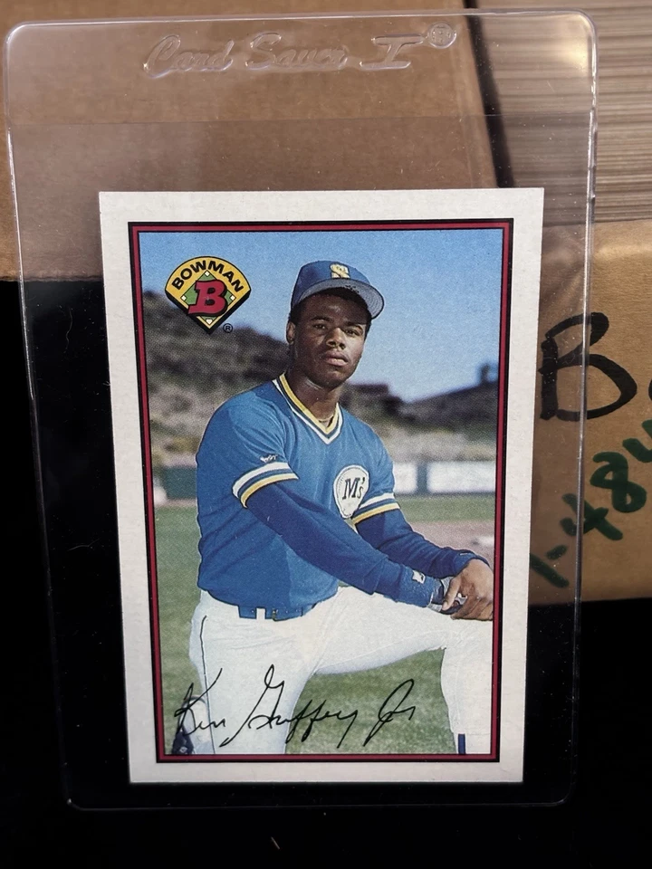 Хобби-набор бейсбольных карточек 1989 Bowman в комплекте с карточкой дебютанта Кена Гриффи младшего как новые - Изображение 2 из 3
