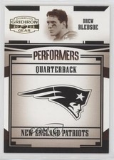 2005 Donruss Gridiron Gear Performers 449/500 Drew Bledsoe #P-14 1cx3