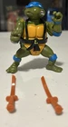 Leonardo TMNT 1988 Vintage Action Figure Teenage Mutant Ninja Turtles 2 Katana