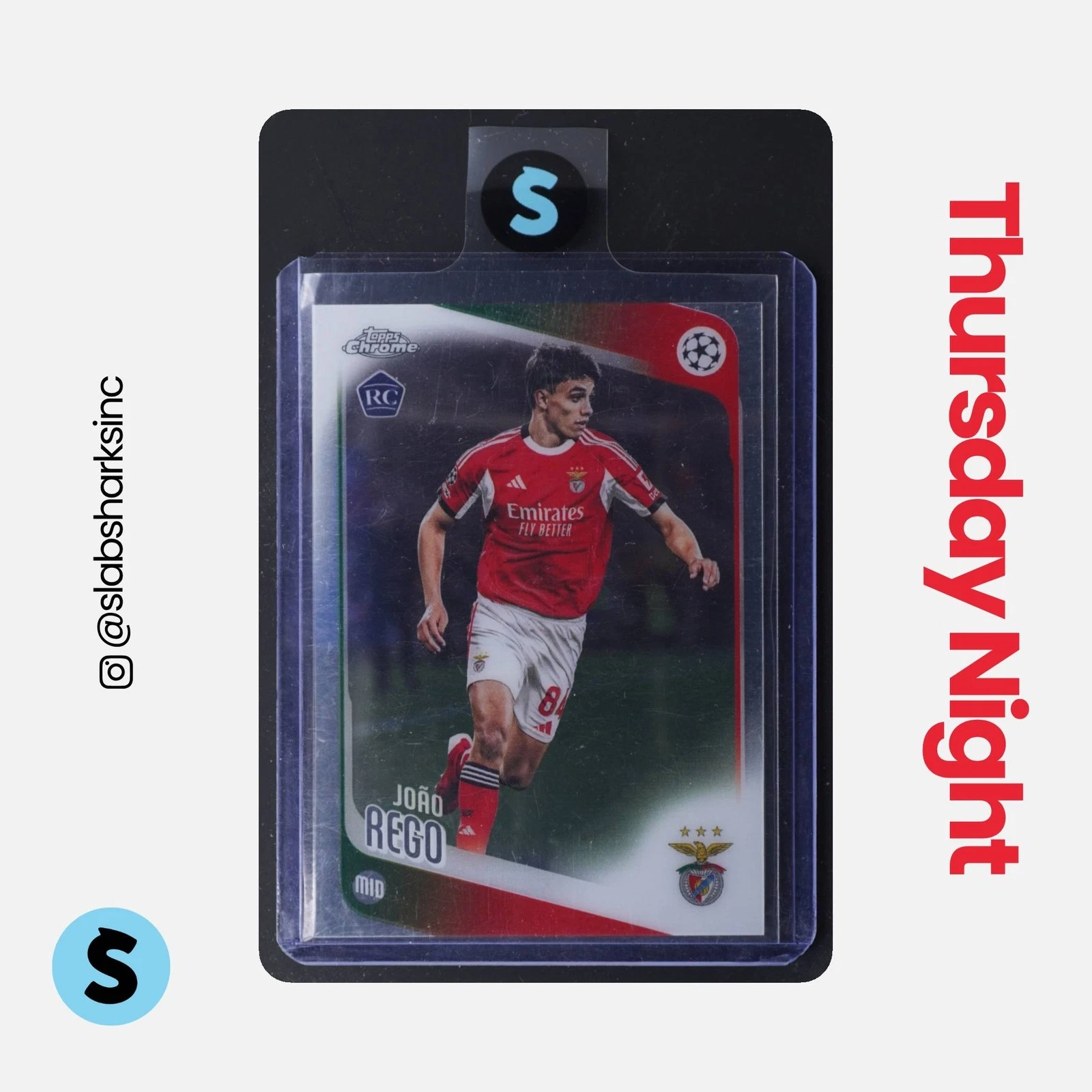 2025 Chrome UEFA Club Competitions Joao Rego #168