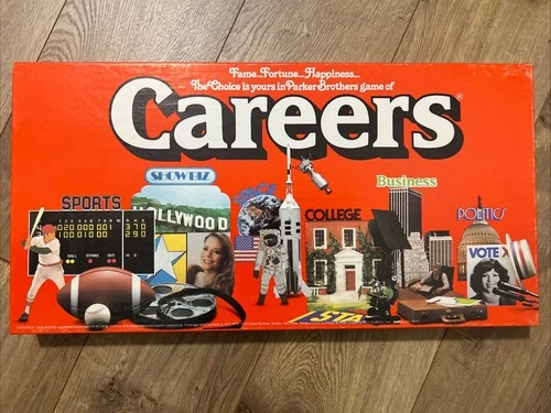 Vintage Parker Brothers Careers Board Game 1979 COMPLETE ~VERY NICE! Family Fun