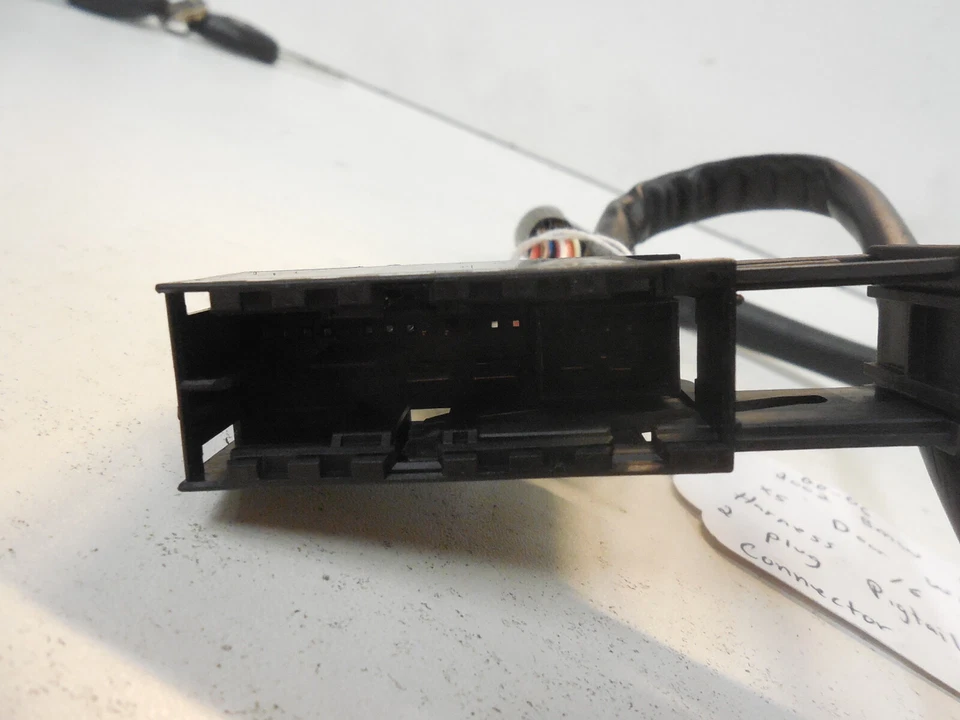 00-06 BMW E53 X5 chicote de fios de porta 16 fios 2 plugues conector plugue rabo de porco 8372631 - Imagem 4 de 4
