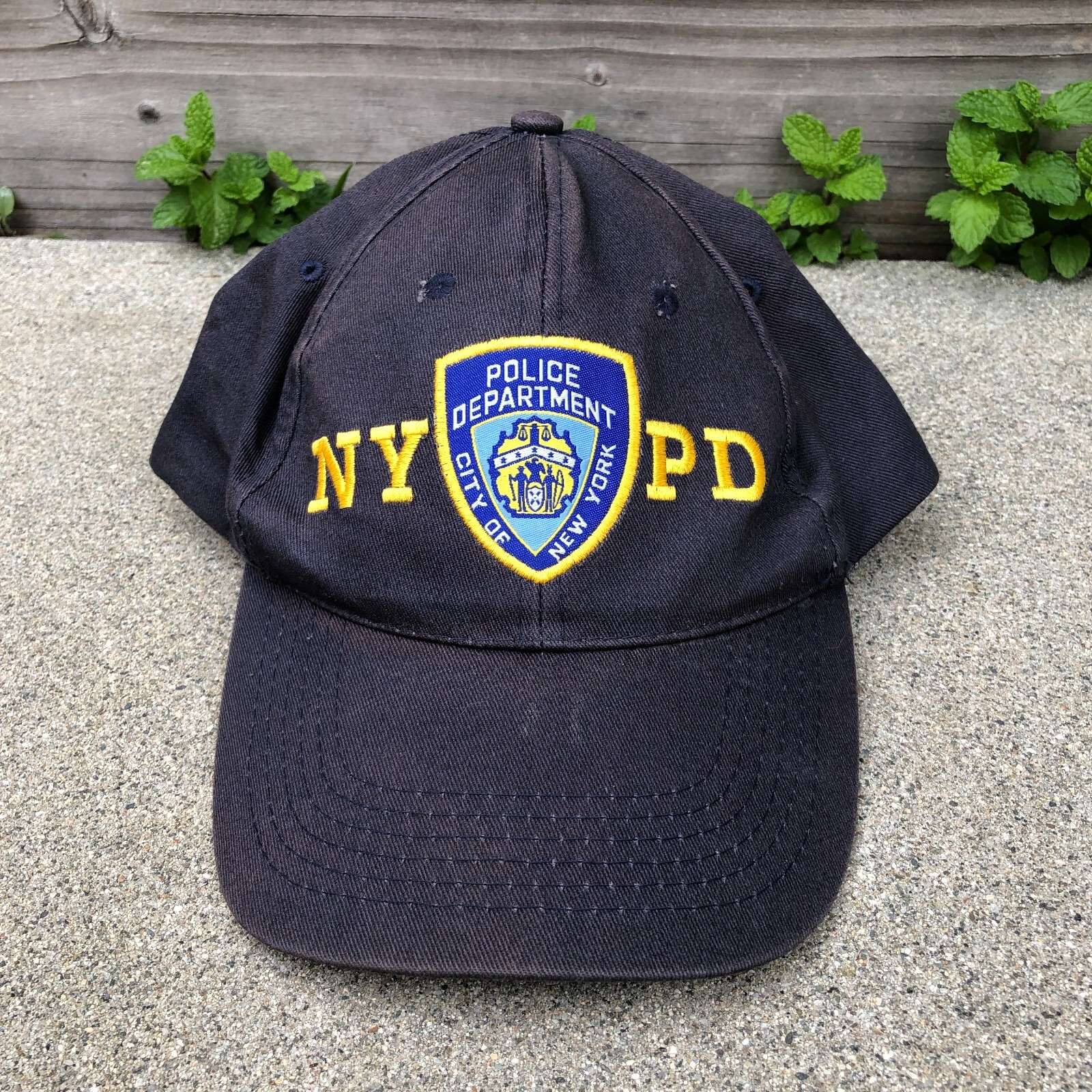 Vintage NYPD Official Licensed Hat Men's Blue Police … Gem