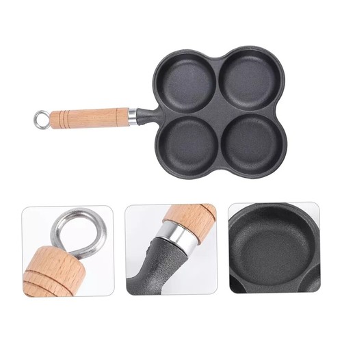 Multi-Purpose Non-Stick 4-Hole Frying Pan For Gas & Induction- Perfect Cookware - Picture 9 of 15