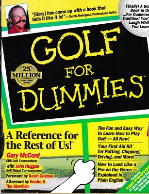 Gold For Dummies - Gary McCord - IDG Books - Acceptable - Paperback
