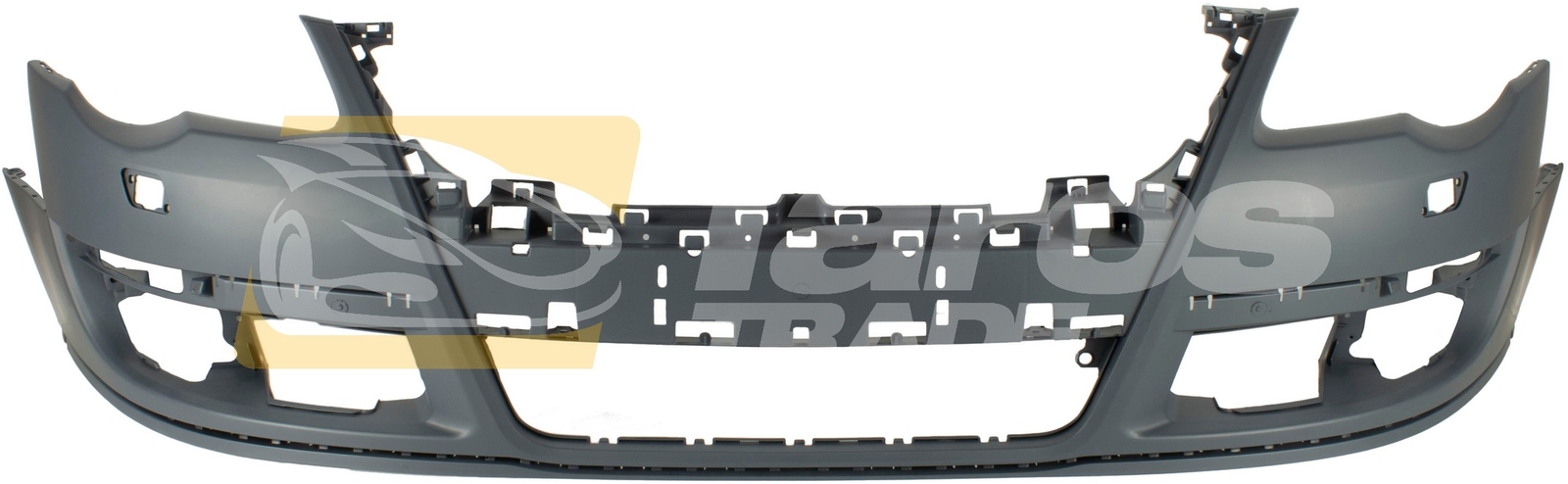 Pare-choc avant noir apprêté pour Volkswagen Passat B6 berline et break 2005-2011