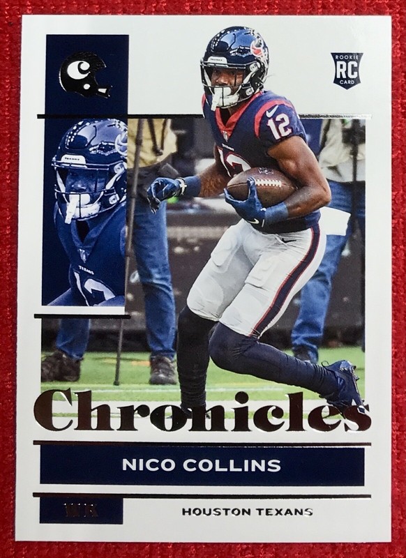 2021 Panini Chronicles Nico Collins #35 (RC) Houston Texans ROOKIE football NFL