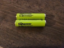 2 Pack AAA hrmr03 Batteries Ni-MH Rechargeable Phone Batteries Panasonic TGE433