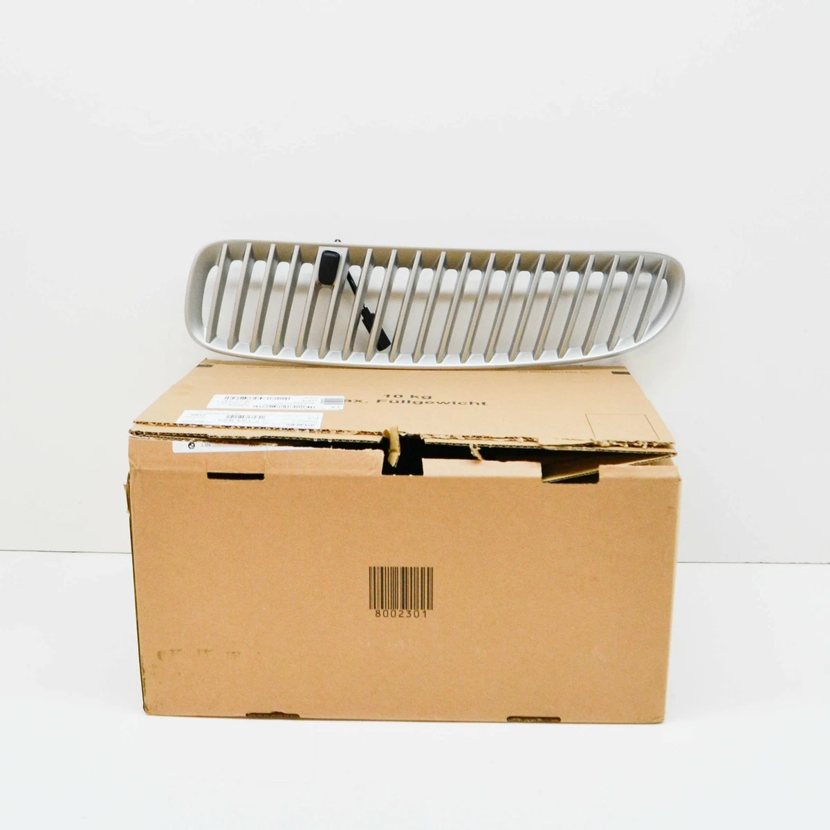 NEU BMW X5 E53 HAUBENLÜFTUNG TITANGRILL LINKS 7124823 51137124823 