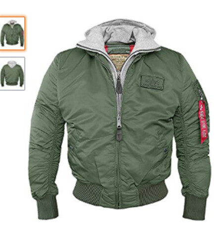 Alpha Industries MA-1 NASA Apollo II [ Men's MEDIUM ] Flight