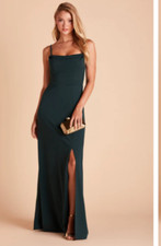 birdy grey dress emerald maxi size small