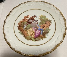 Limoges Courting Scene Plate 10  