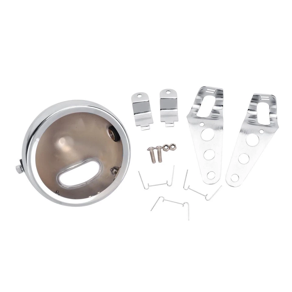 Carcasa de faro LED 5,75" para Suzuki Intruder Volusia VS VL 700 800 1400 Foto 3 de 4