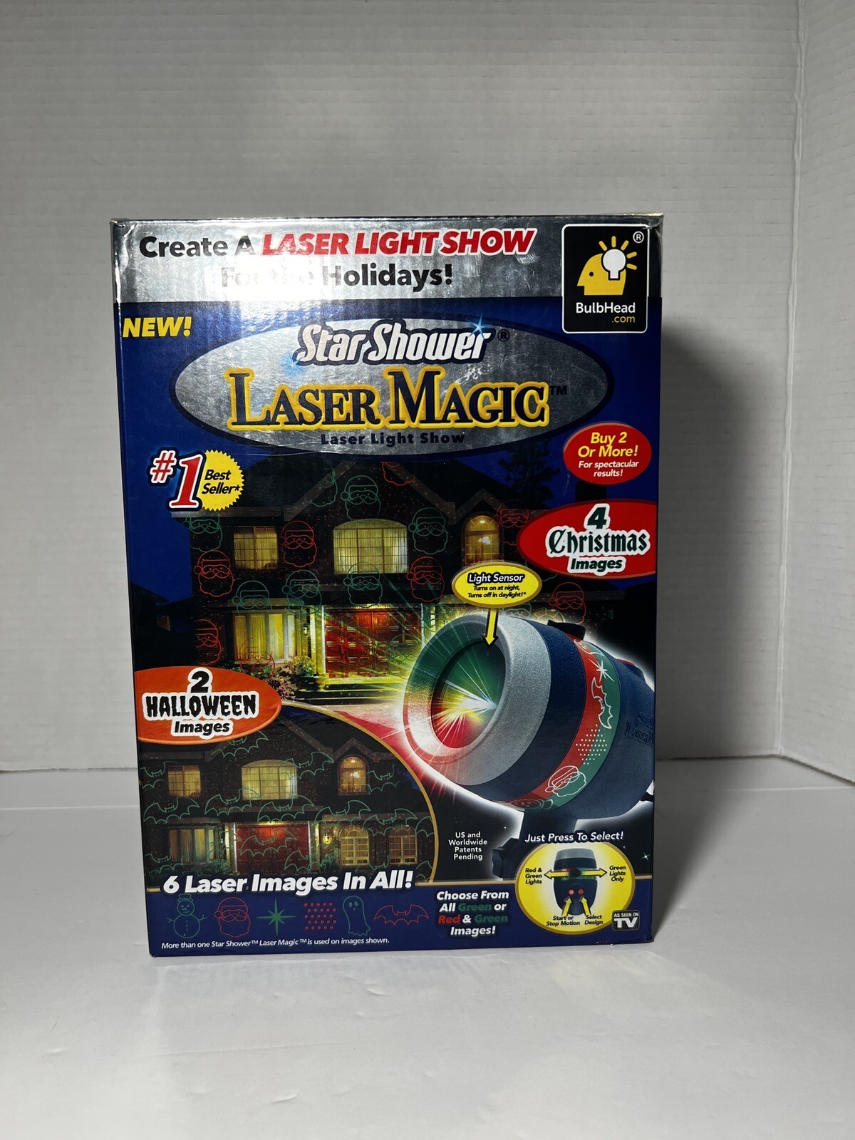 Star Shower Laser Magic Light Show Projector Image Tested Working eBay