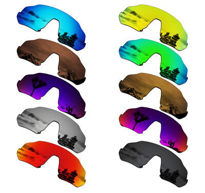 SmartVLT Polarized Replacement Lenses for-Oakley Flight Jacket OO9401 - Multiple