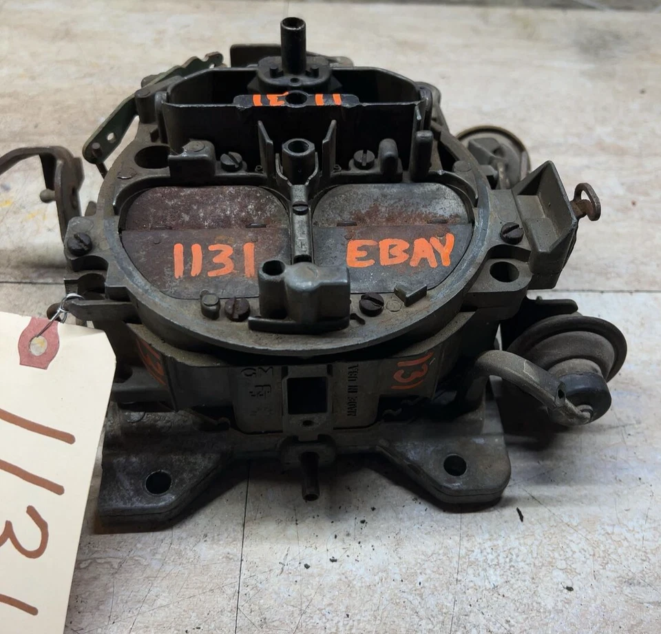 1974 BUICK FULL SIZE CENTURY REGAL 350 V-8 4BC 4 Barrel Carburetor Assembly OEM - Image 3 of 4