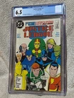 Justice League #1 CGC Graded 6.5 D.C. Comics 5/87 1987 Maxwell Lord Key Issue