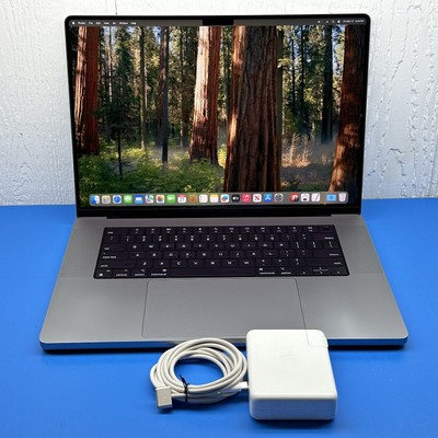 Apple Macbook Pro 16'' 2021 M1 10-core CPU 16-core GPU 16GB RAM 512GB SSD STAIN