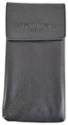 Echt Leder Handy Smartphone Gürteltasche Elegant Schwarz - Holster - Büffelleder