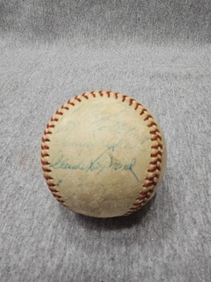 Balle Vintage Spalding National League 1958-1969 - Authentique Sous Scellé - Warren Giles