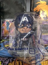 McDonalds Happy Meal Toy - Marvel Avengers 1 Captain America / STILL IN PKG