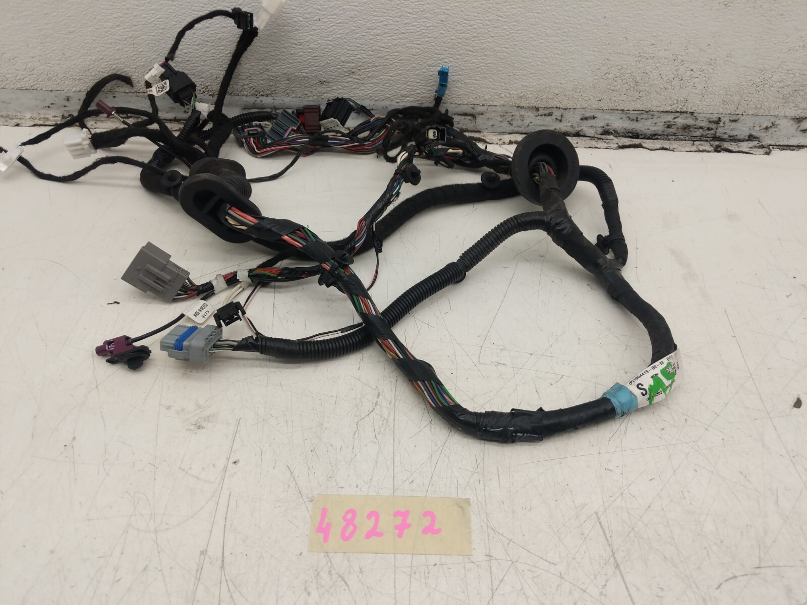 2012-2020 Tesla Model S Left Front Driver Side Door Wiring Harness OEM