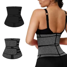 Waist Trainer Women Corset Sauna Sweat Weight Loss Body Shaper Yoga Slimmer Belt