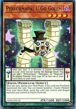 Peformapal U Go Golem LEDD-ENC10 Yu-Gi-Oh! Light Play 1st Edition 