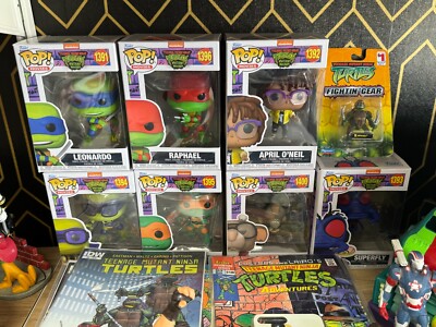 Funko Pop! Teenage Mutant Ninja Turtles Set of 7 April Splinter