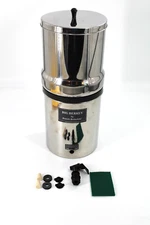 SS Big Berkey Water Filtration British Berkefeld - New Spigot, Nuts, Washers...