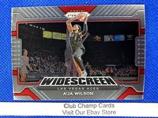 2022 #12 A'Ja Wilson WNBA Panini Prizm Widescreen Base Insert Aces