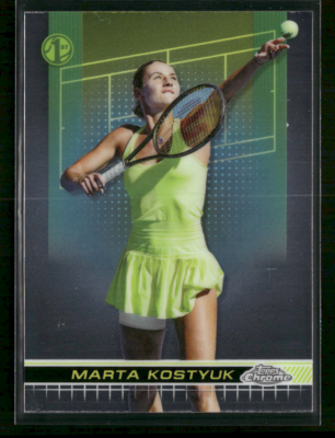 2024 Topps Chrome Tennis Card #149 Marta Kostyuk | eBay