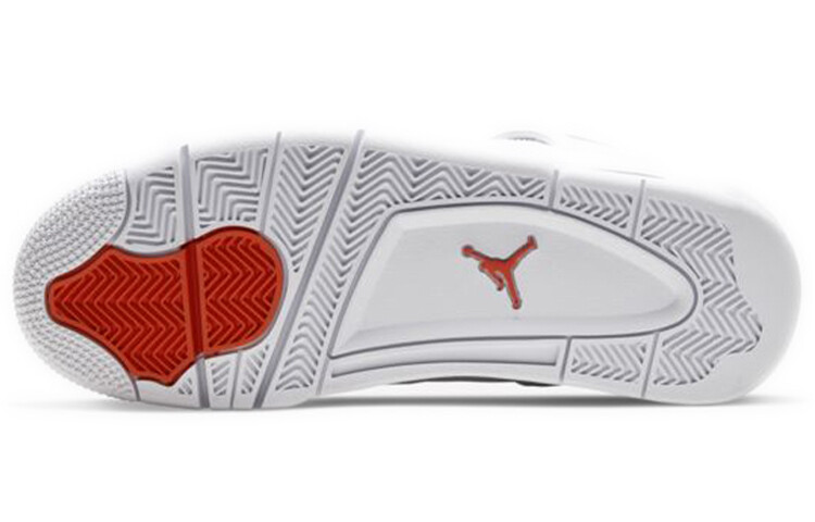 スニーカー NIKE Air Jordan 4 Retro llic Orange (2020) SS 20 Size 8.5 - Air Jordan 4 Retro Orange Metallic for sale