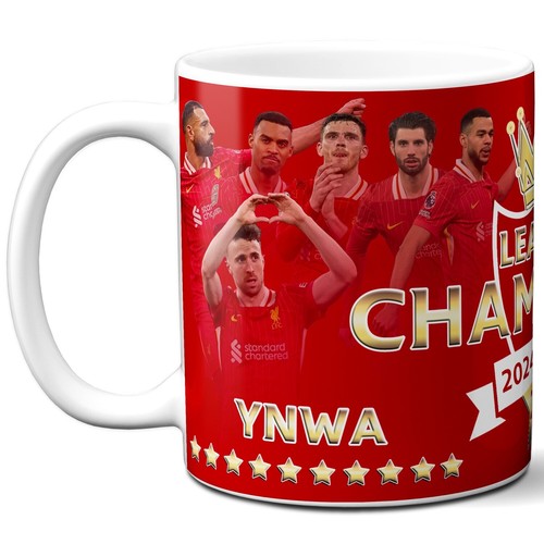 Liverpool League Champions Mug Winners 2025 20th Personalised Football LIVCHA3 - Picture 6 of 7