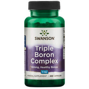 Swanson Triple Boron Complex Capsules, 3 mg, 250 Ct