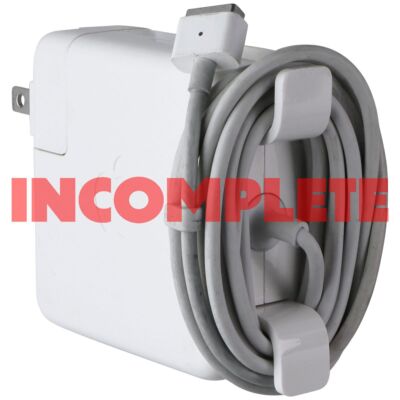 Apple 60W MagSafe (A1330, Old Gen T Connector) Adapter w/ Wall Plug Cable 
