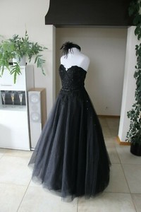 Brautkleid Hochzeitskleid Grosse 40 42 Marke Isabel De Mestre Schwarz Neu Ebay