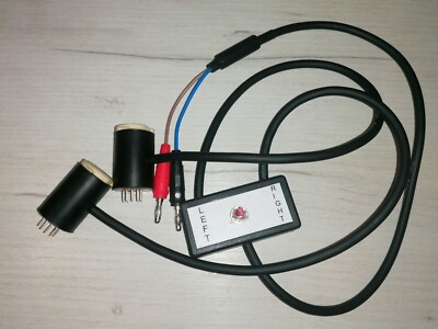 Dual 9 Pin Tube bias current Probe Socket for Testing EL84 6BQ5 6P14P 