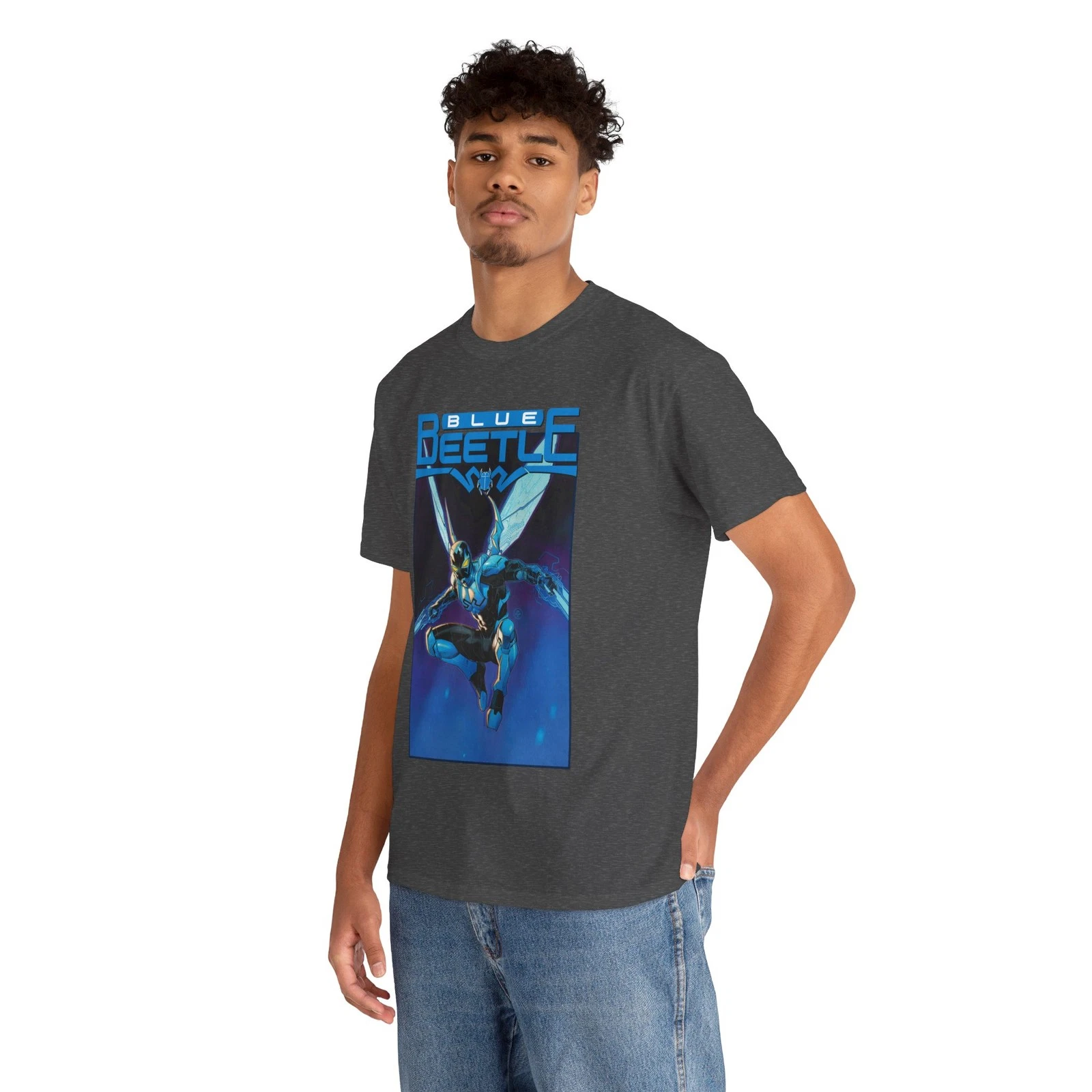 Blue Beetle T-Shirt - Dan Mora Art - Jaime Reyes - DC Comics