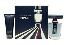 Image of Tommy Hilfiger Impact Gift Set 100ml EDT + 100ml Hair & Body Wash + 4ml EDT