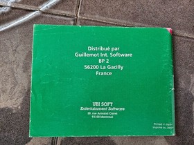 Jimmy Connors Tennis Nintendo NES FRA