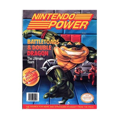Nintendo Nintendo Pow  #49 ''Battletoads & Double Dragon, Toad Special, B Mag VG