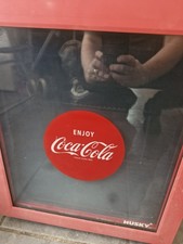 Coca-Cola Mini Fridge Cooler Two Tier Small Refrigerator for Drinks