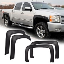 Fender Flares For 2007-2013 Chevy Silverado 1500 2500hd 3500hd 6.5 8
