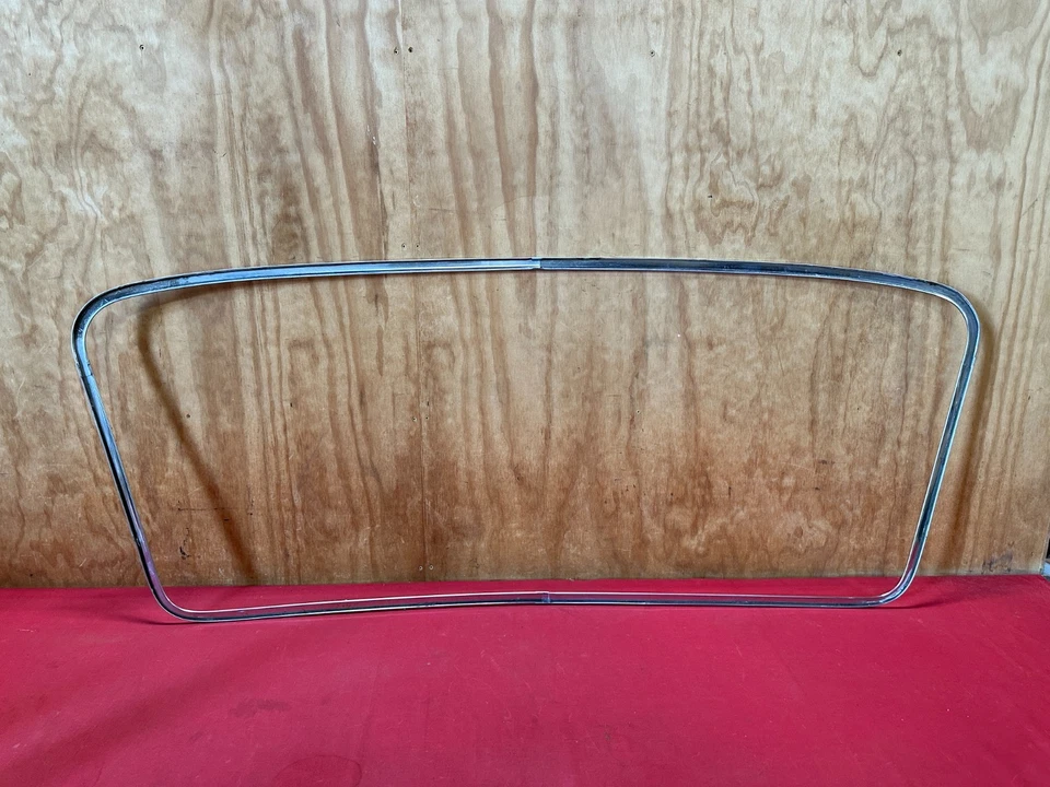 1969-1970 CHEVROLET IMPALA BEL AIR REAR WINDOW TRIM MOLDINGS GM 69-70 - Image 3 of 4