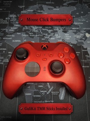 Xbox Elite Series 2 Scarlet Red TMR Sticks And Mouse Click Bumpers